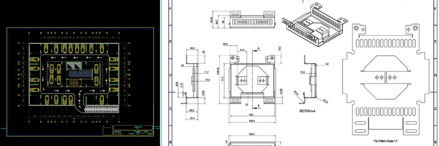 PCB and sheet metal designs by Cad Crowd freelance experts