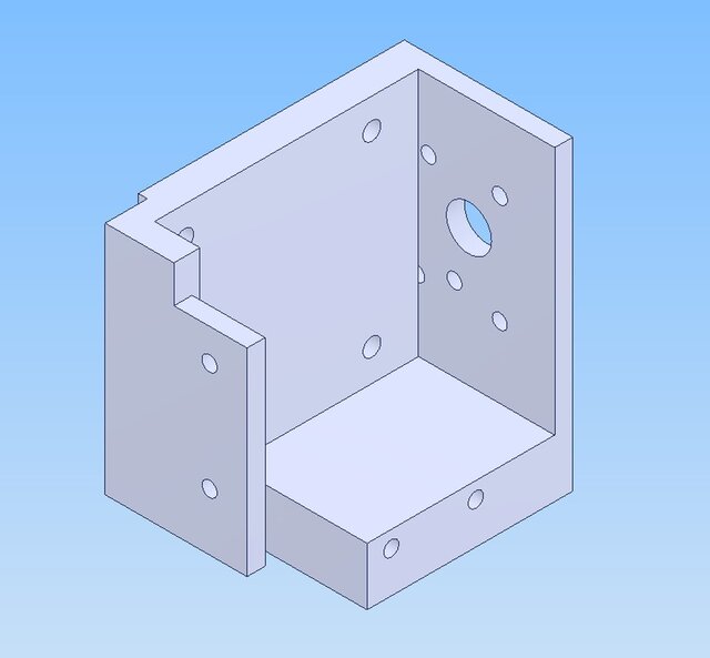 3D model of Optimised 3D-Printed Workshop Fixture