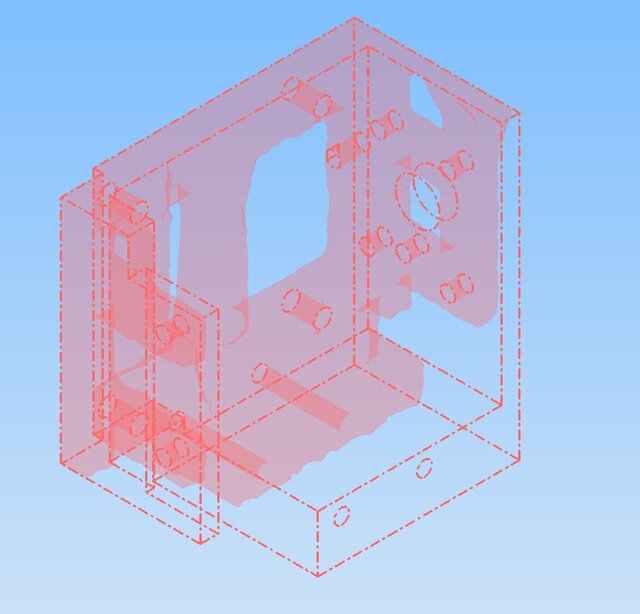 3D model of Optimised 3D-Printed Workshop Fixture
