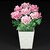 Stylized LowPoly Rose Bouquet