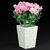 Stylized LowPoly Rose Bouquet