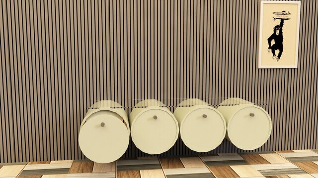 3D model of Tv unit / cansol
