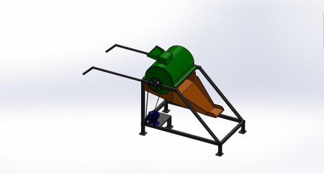 3D model of chasis