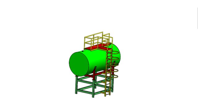 3D model of chasis