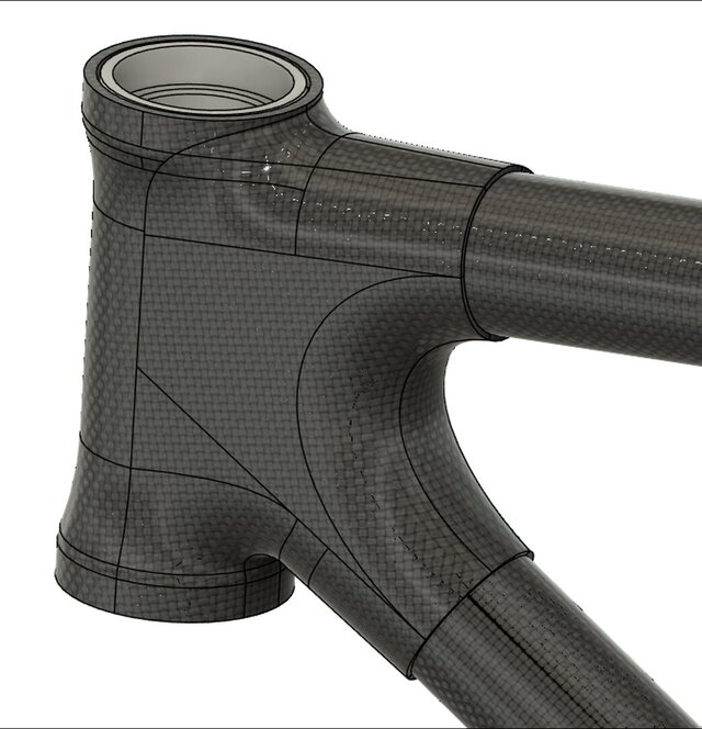 3D model of Carbon Fiber Bike