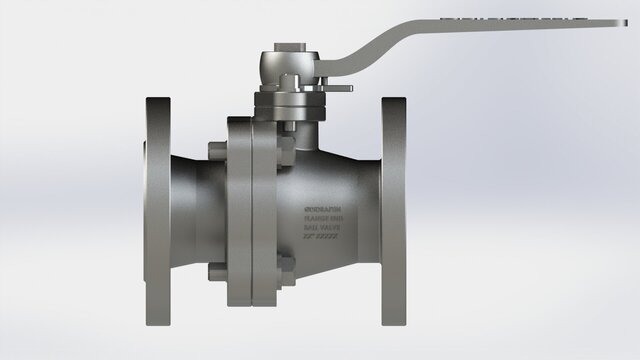 Flange End Ball Valve JIS 10K SS316 – image 4 of 5