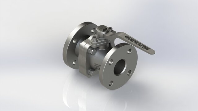 Flange End Ball Valve JIS 10K SS316 – image 3 of 5