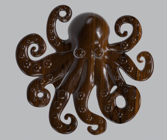 3D model of 3D modeling for CNC machining