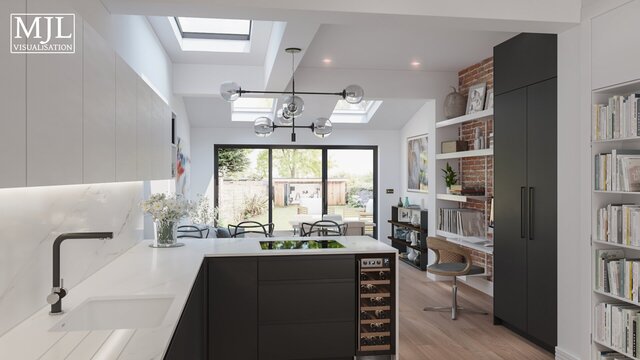 Rear Domestic Extension - Open Plan