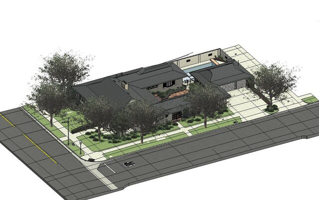 Residential 3d House Model from Point Cloud