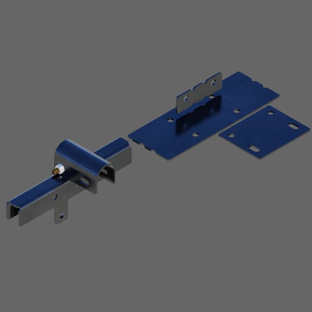 3D model of Modular Sheet Metal System — DFM, CNC Cutting & Precision Bending