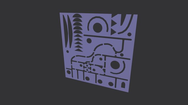 Cut-Panel Design File for Security Gate