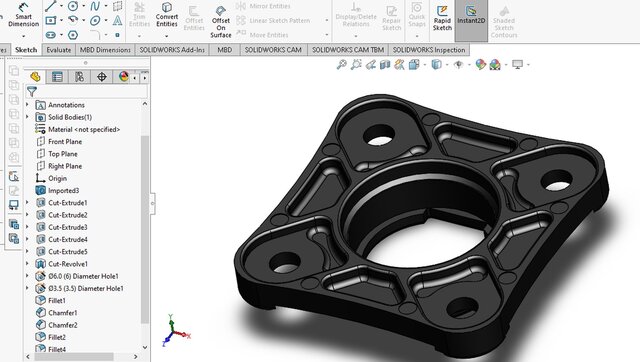 Spring pushing plate