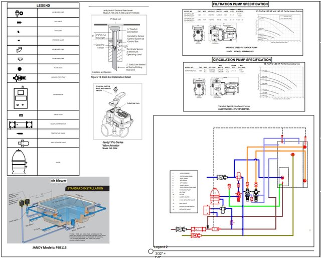 Virginia Pool and MEP Plans ready for permit in Arlington