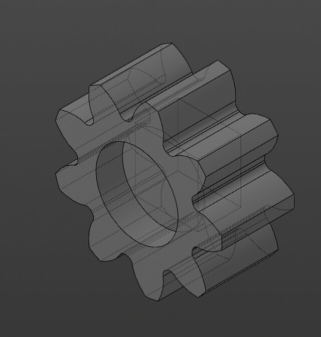 Шестерня для стеклоподъемника ВАЗ-2114