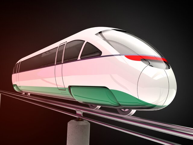"SmartTrain" Gyro-monorail concept