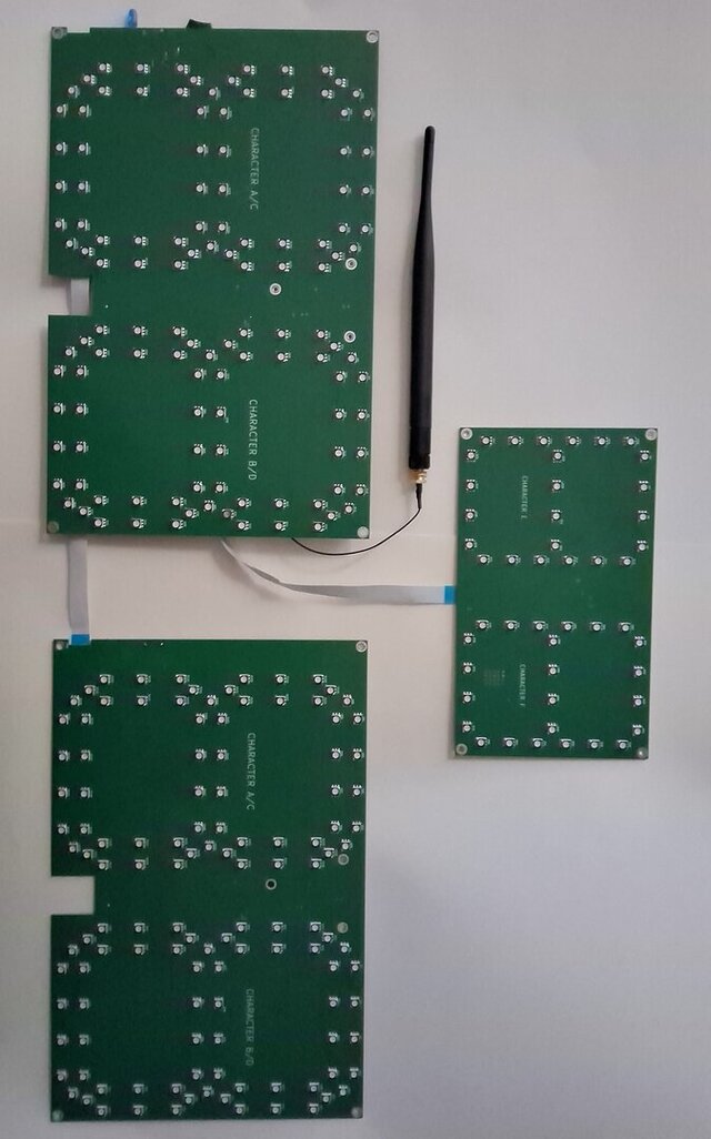 ESP32 based Scoreboard and Enclosure