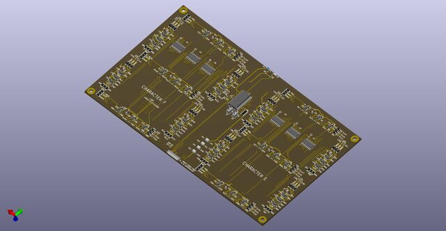 3D model of ESP32 based Scoreboard and Enclosure