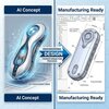AI Sketch to Manufacturing-Ready CAD Model | SolidWorks | AutoCAD design by fatmaSaed