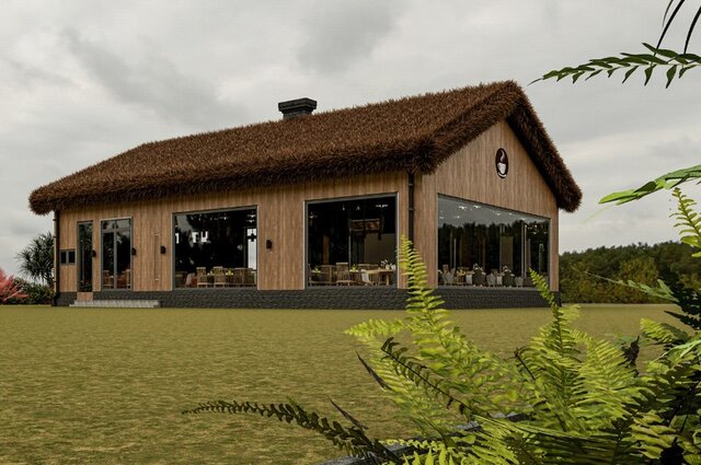 coffee shop exterior and shopfronts