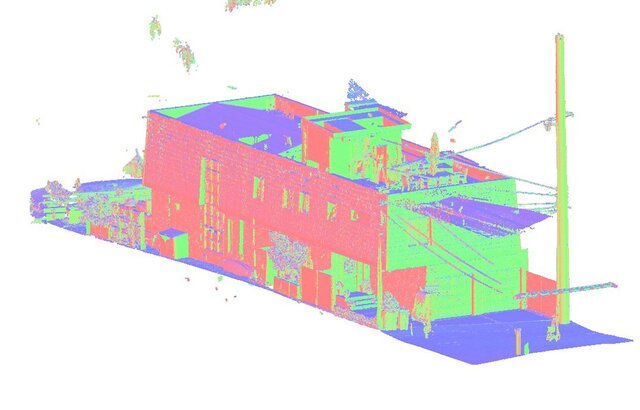Residential 3d Model from Point Cloud