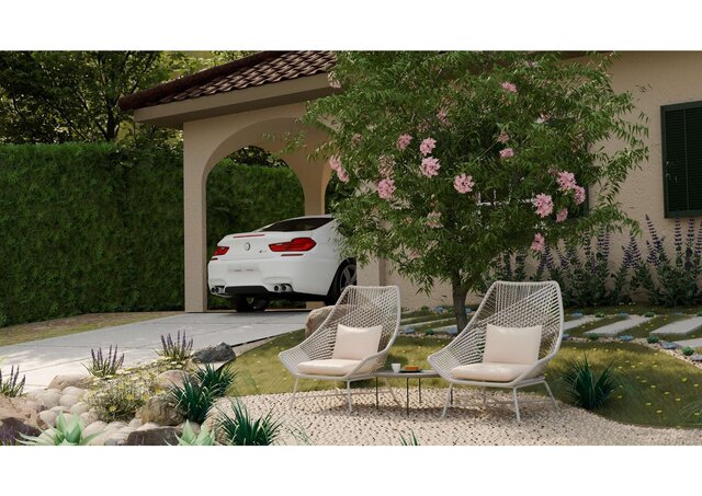 landscape (Front Yard Redesign) – Camino Tassajara, California, USA