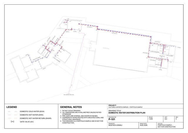 Cultural & Sports Complex – MEP & Mechanical Systems Design – image 2 of 6