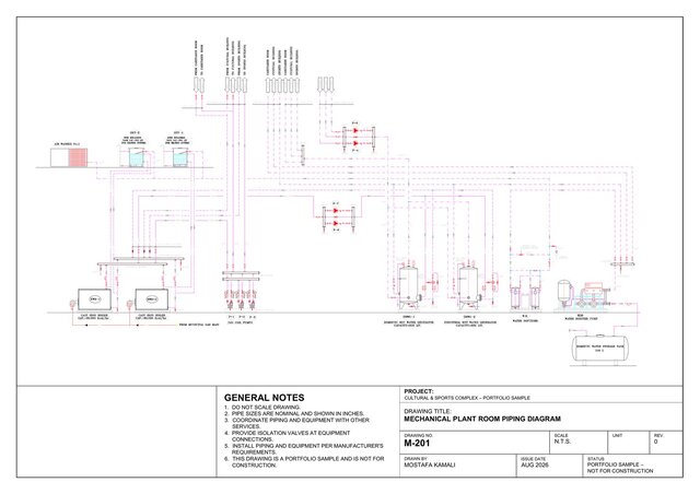Cultural & Sports Complex – MEP & Mechanical Systems Design – image 6 of 6