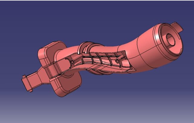 Plastic light side lever