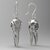 Raven Skull Earrings