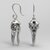 Raven Skull Earrings