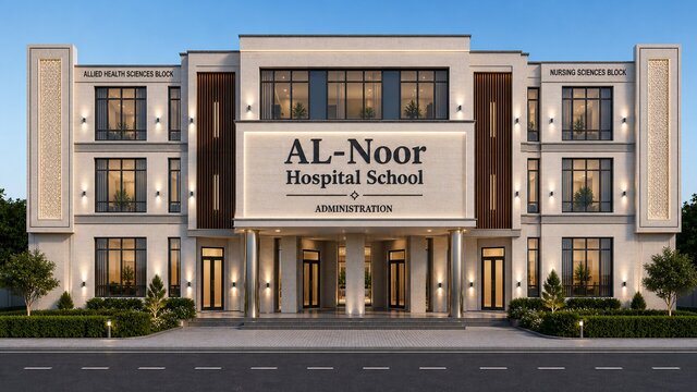 3D model of 1010-al-noor-hospital-school