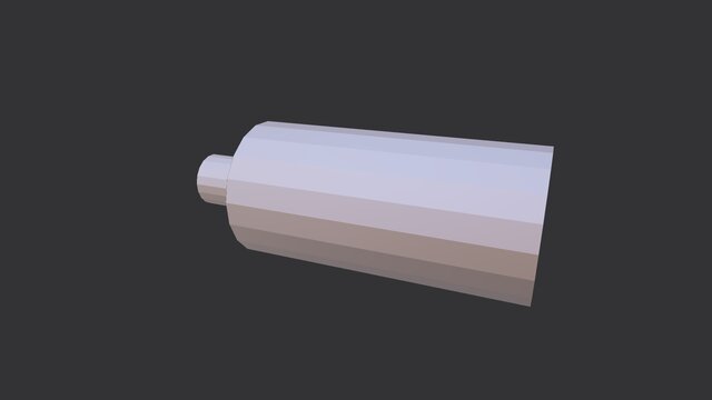 Custom 3D Bottle Model