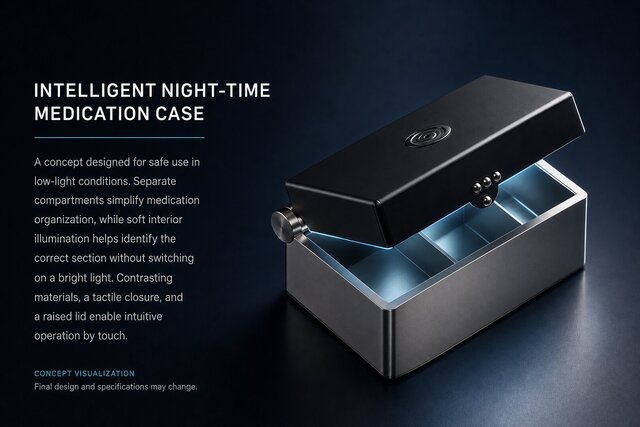 Intelligent Night-Time Medication Case
