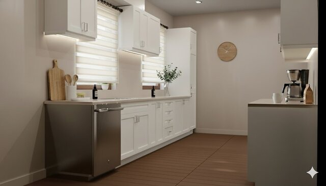 3D model of Modern Living Room Visualization