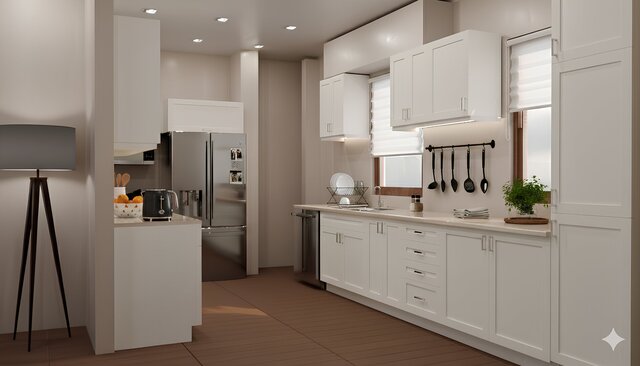 3D model of Modern Living Room Visualization
