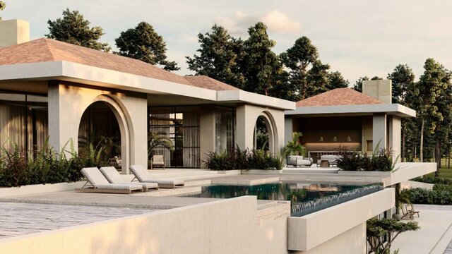 Susan Villa, Kyrenia | Hillside Villa with Terracotta Roofs, Pool and Summer Kitchen – image 1 of 5