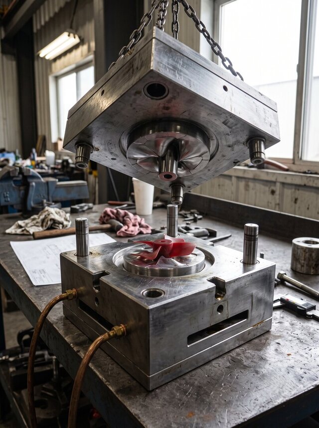 CORE CAVITY EXTRACTION OF FAN – image 4 of 4