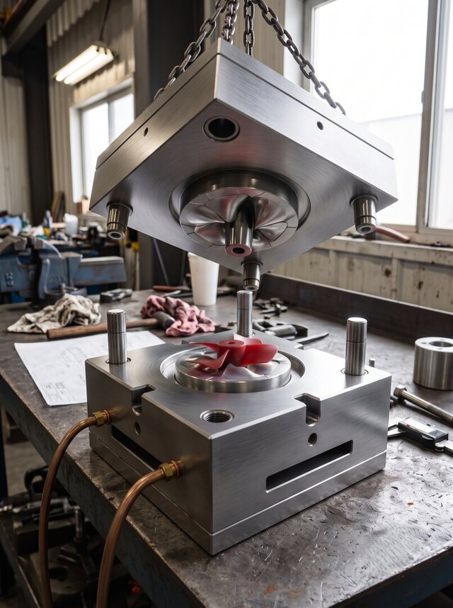 CORE CAVITY EXTRACTION OF FAN – image 3 of 4