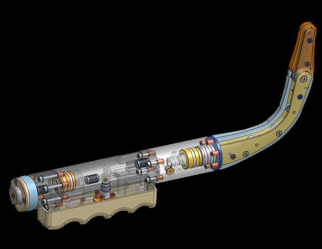 Hydraulic Prostate Examination Probe