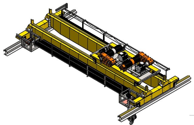 overhead crane 20ton