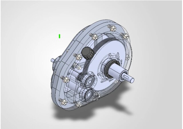 3D model of mechanical design for