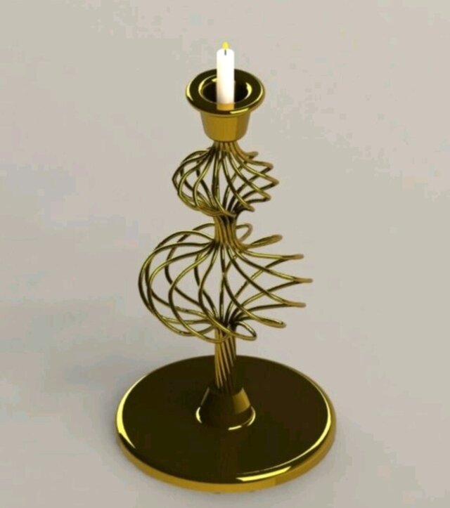 3D model of Candle Stand