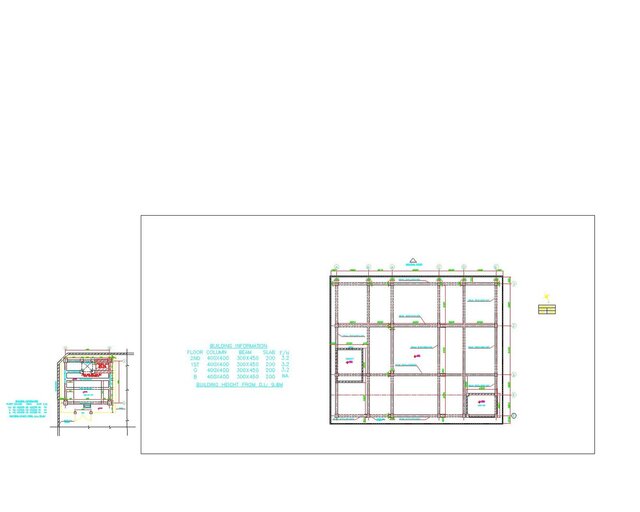2D Telecom Site Layout – BSP 3554