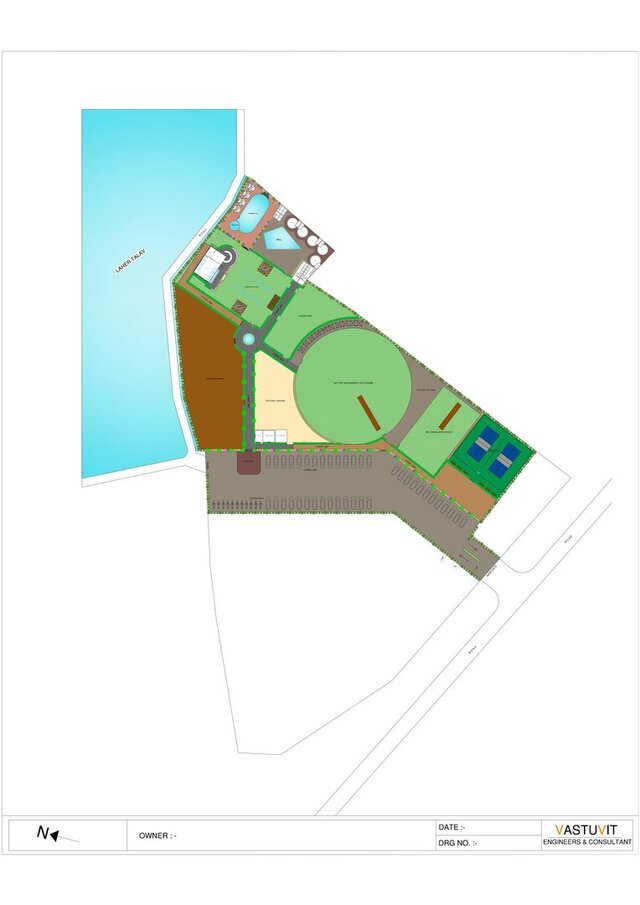 3D model of Recreational Master Planning