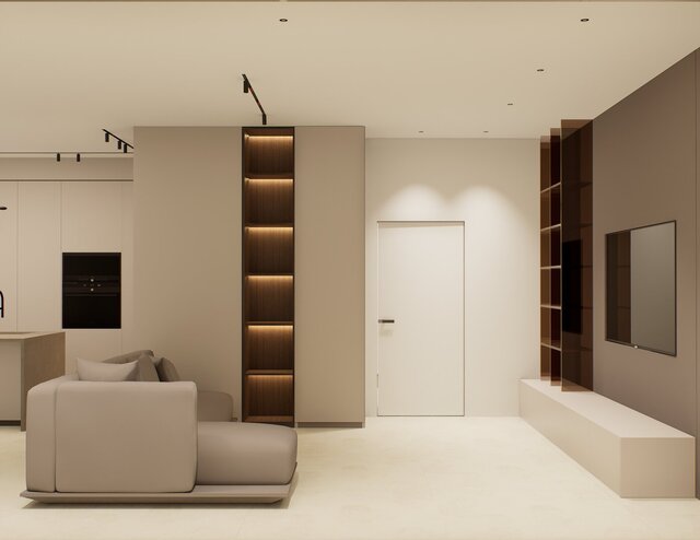 3D model of Residential - Tonal Continuity