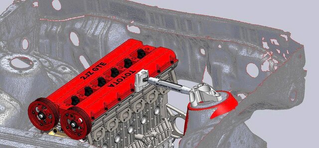 3D model of DFM_StrutBar