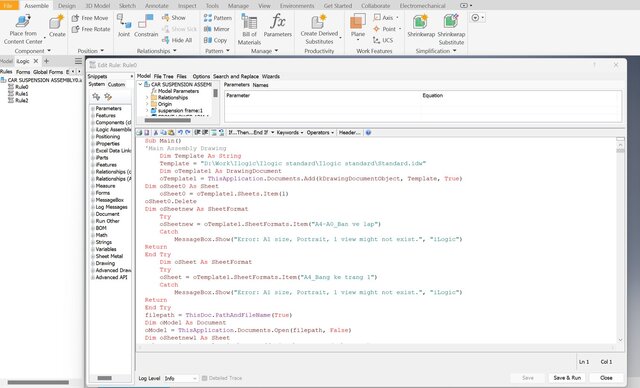 2D drawings creating program