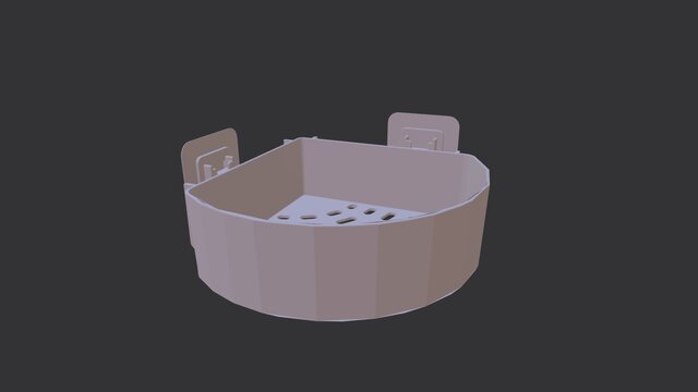 3D model of bathroom-storage