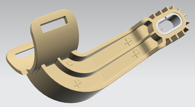 3D model of Complex Surface Mold Engineering; From 3D Scan (Reverse Engineering)